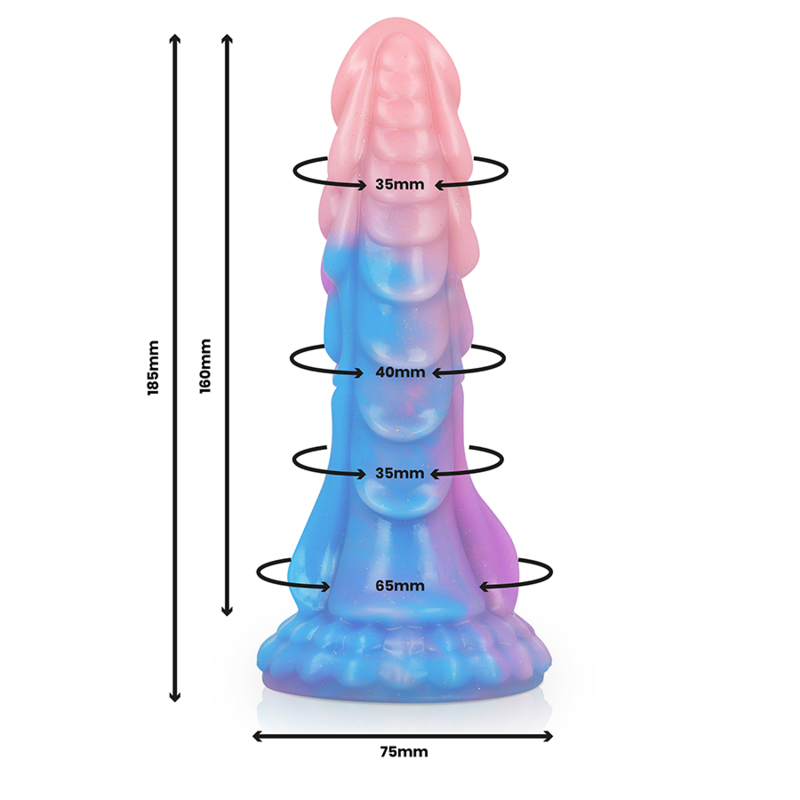 ÉPICO - ASHTAR DILDO FORMA HUMANA ALIENÍGENA