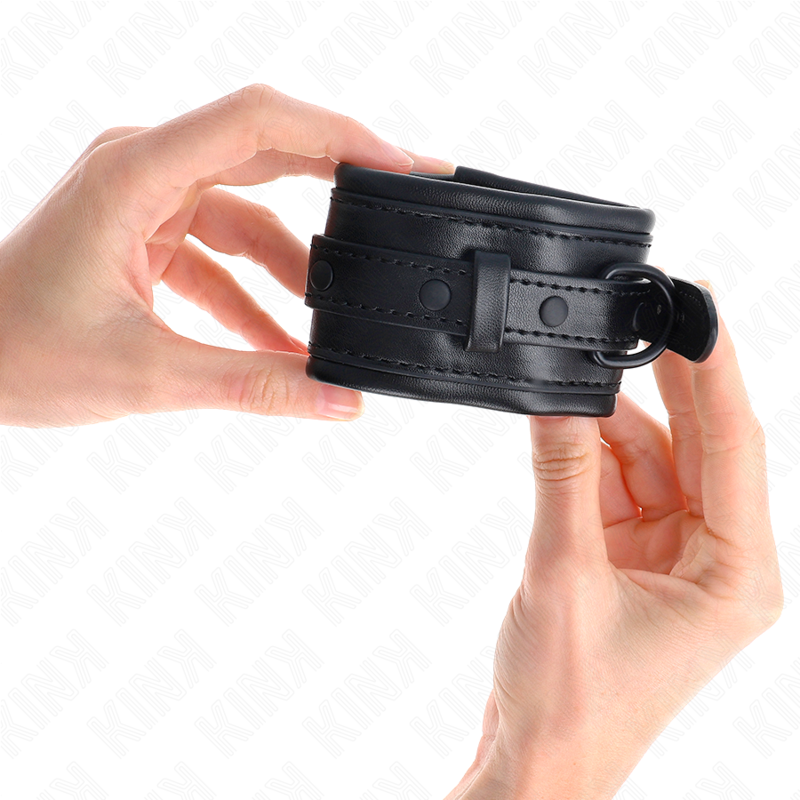 KINK - REPOSAMUÑECAS AJUSTABLE NEGRO 20-30 CM X 6 CM