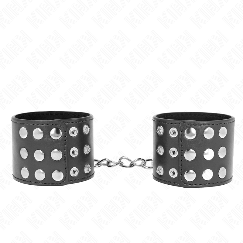 KINK - REPOSAMUÑECAS CON CIERRE AJUSTABLE NEGRO 19-24 CM X 5,5 CM