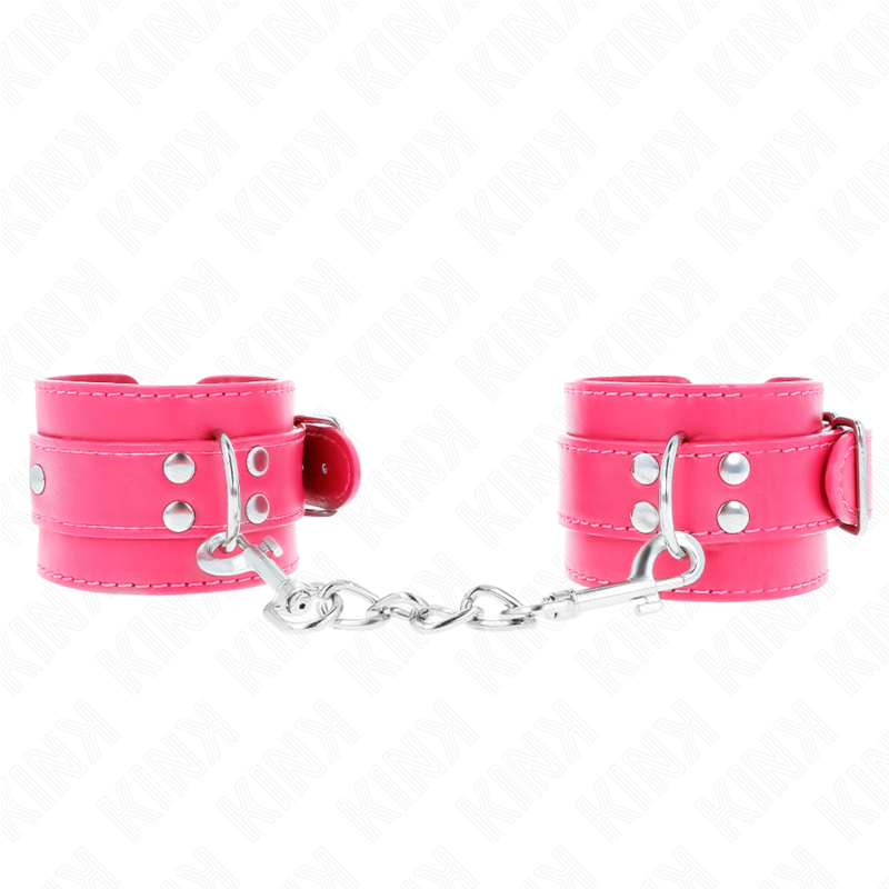 KINK - REPOSAMUÑECAS ROSA FRAMBUESA CON FORRO ROSA FRAMBUESA AJUSTABLE 20-28 CM X 5,5 CM