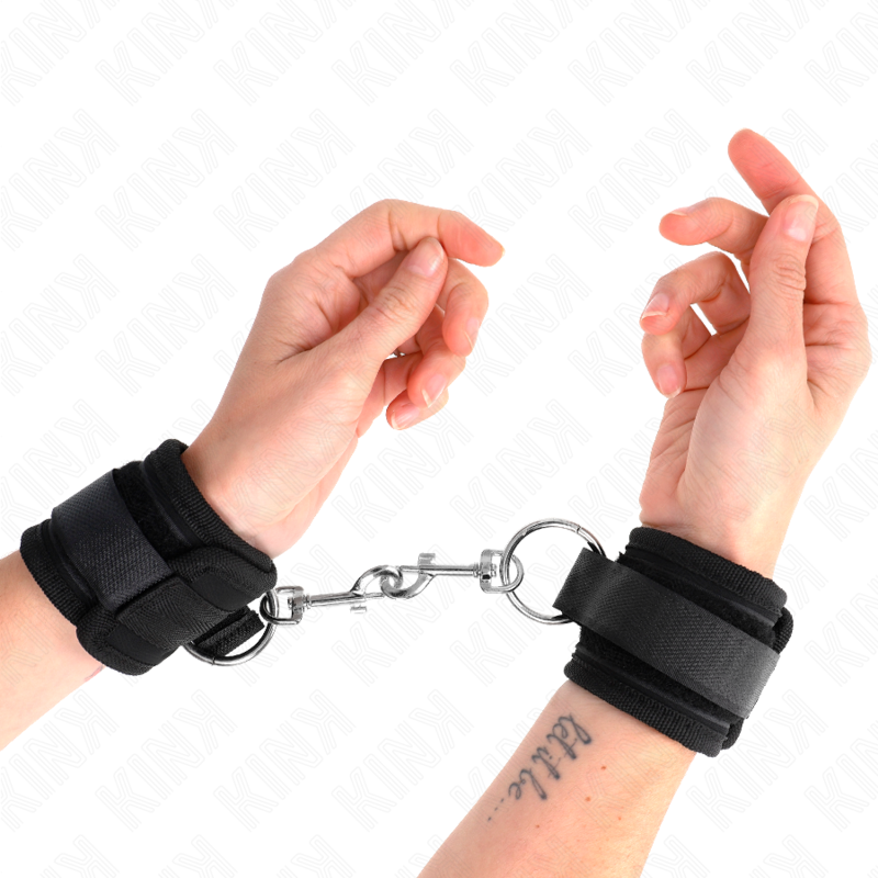 KINK - APPUI-POIGNETS NOIR ADJUSTABLE 18-35 CM