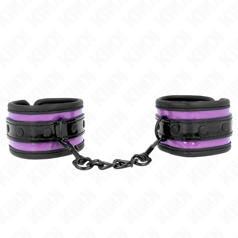 KINK - APPUI-POIGNETS IN NÉOPRÈNE VIOLET CLAIR ADJUSTABLE 21-28 CM X 5 CM