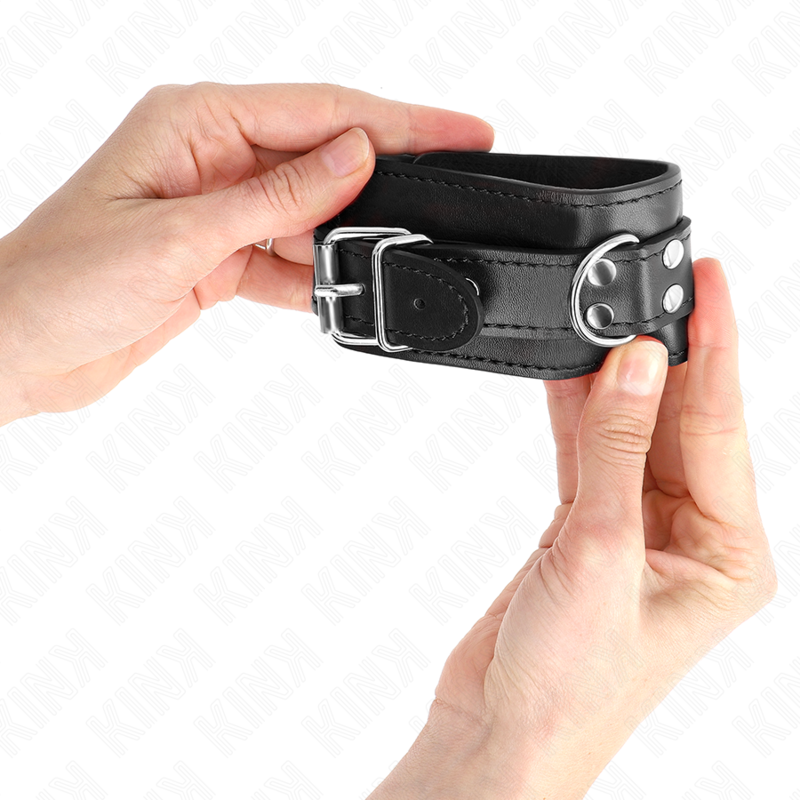 KINK - REPOSAMUÑECAS AJUSTABLE INDIVIDUAL NEGRO 20-23 CM X 5,5 CM