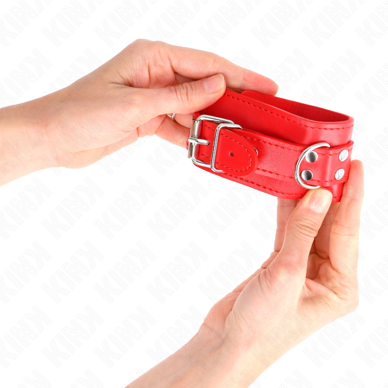 KINK - ADJUSTABLE SIMPLE ROUGE APPAREILS-POIGNETS 20-23 CM X 5.5 CM