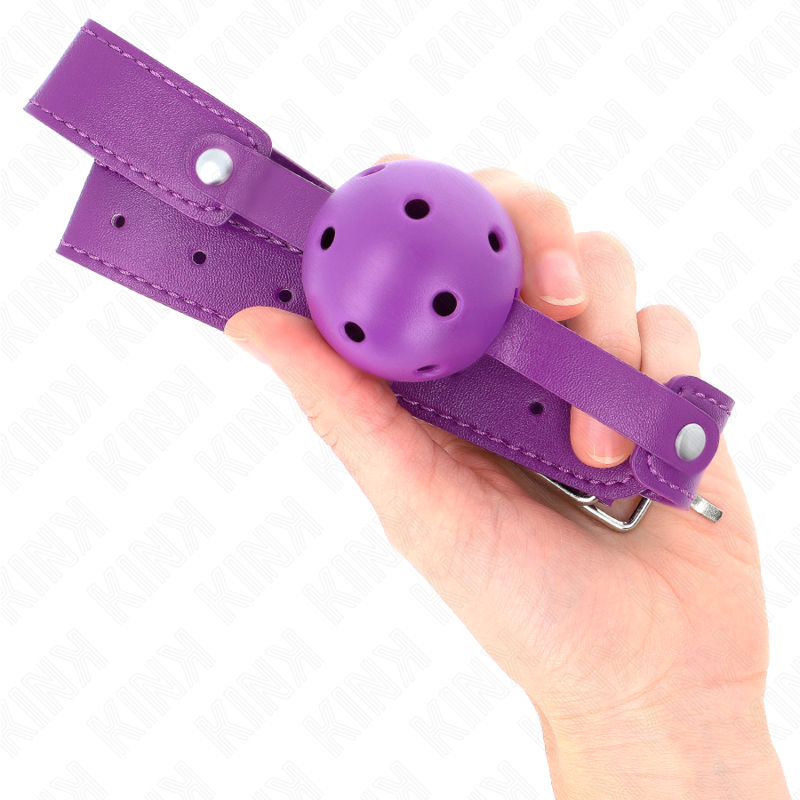 KINK - PELOTA TRANSPIRABLE MORADA 4.5 CM BOLSA 65 x 2.5 CM