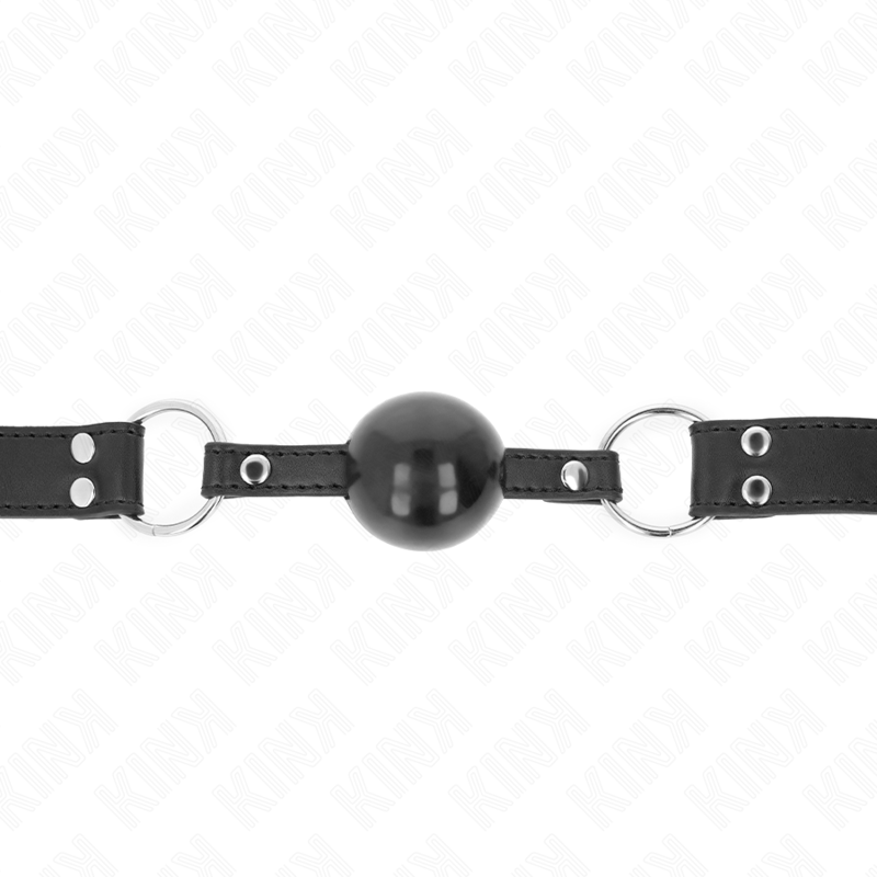 KINK - BÂTON BILLE SOUPLE ET SOLIDE 4 CM AVEC SANGLE EN CUIR 62 x 2.5 CM RÉGLABLE 42-58 CM