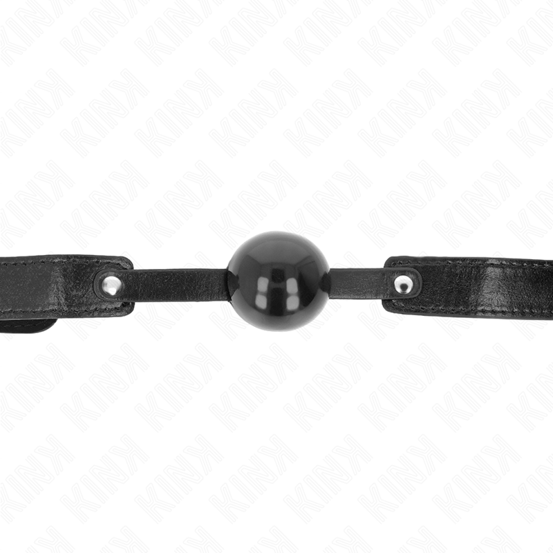 KINK - MORDAZA DE BOLA DE TPE SUAVE DE 4 CM MODELO 2 65 x 2,5 CM