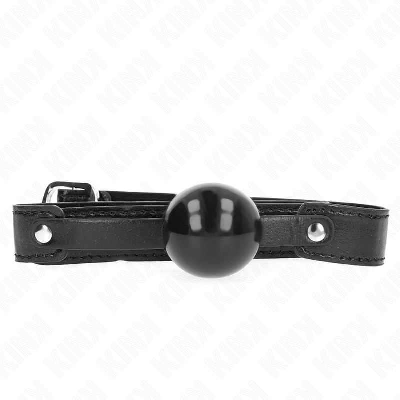 KINK - MORDAZA DE BOLA DE TPE SUAVE DE 4 CM MODELO 2 65 x 2,5 CM
