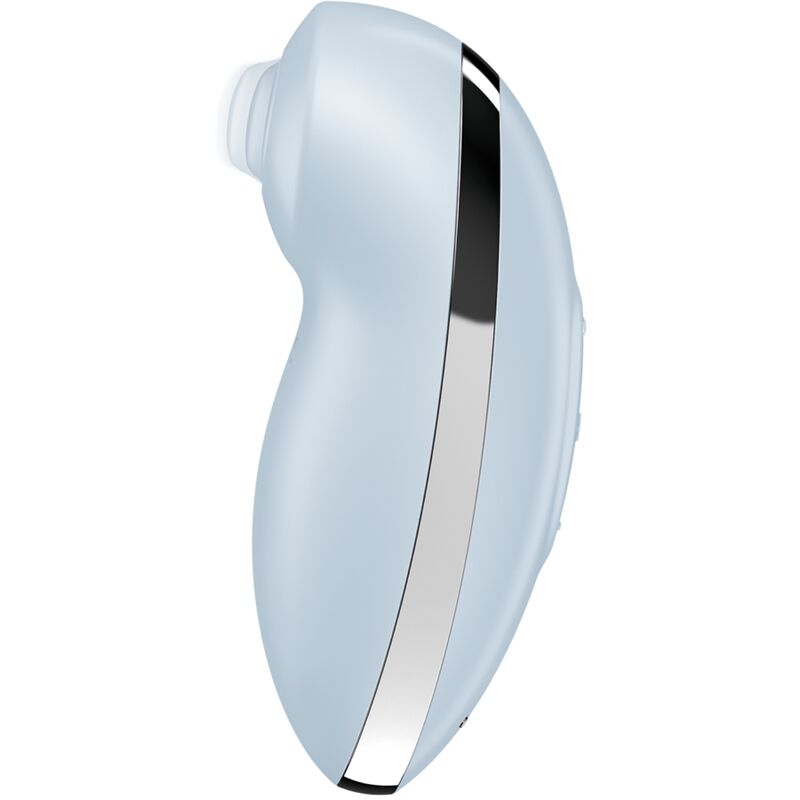 SATISFYER - TAP & CLIMAX 2 VIBRADOR Y ESTIMULADOR AZUL