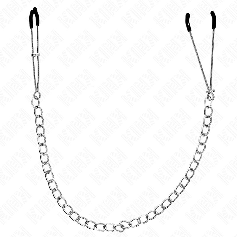 KINK - PINZAS FINAS PARA TELÉFONO CON CADENA GRUESA DE 30 CM