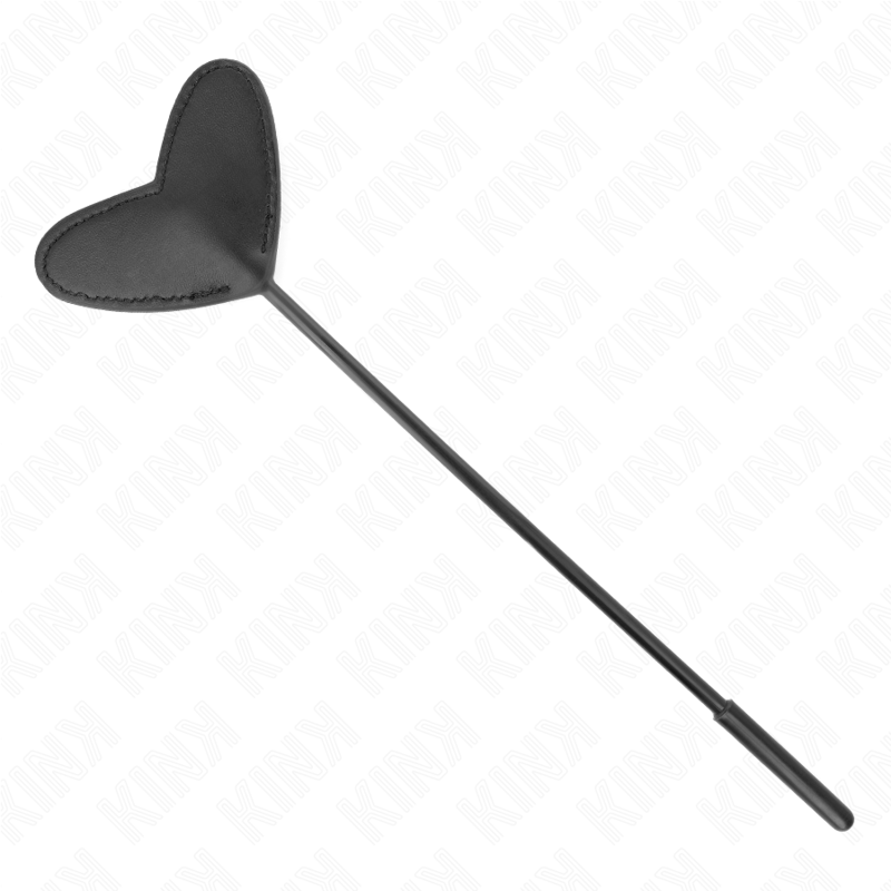 KINK - PALETA EN FORMA DE CORAZÓN NEGRA 33 X 10 CM