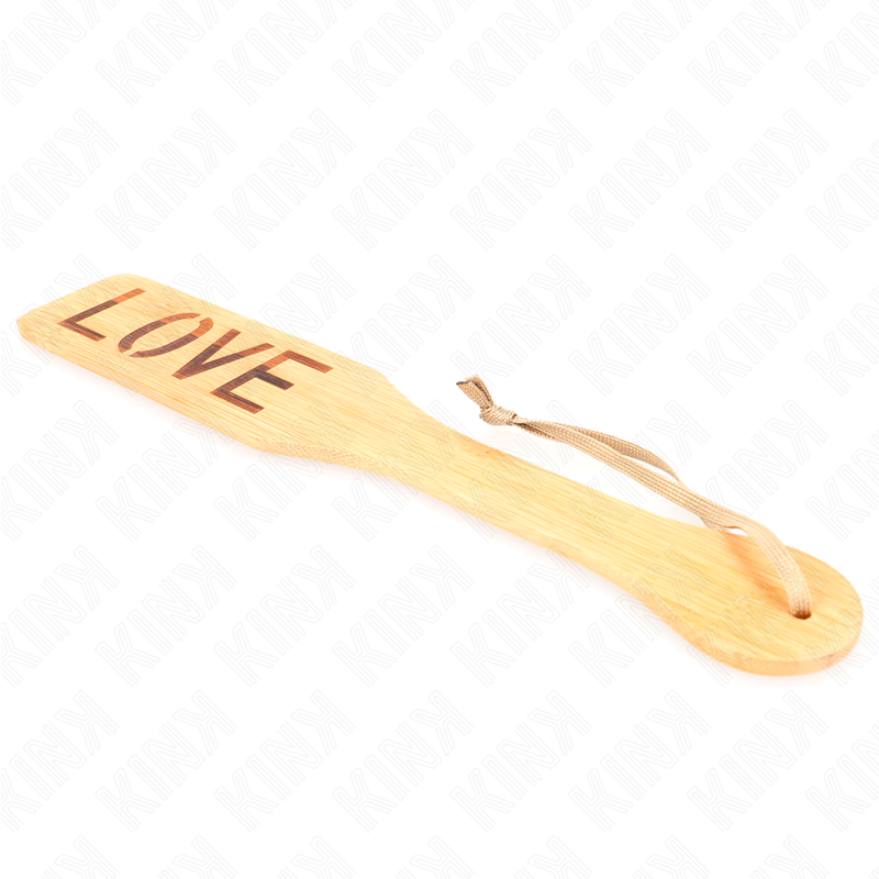 KINK - PALETA DE BAMBÚ PALABRA DE AMOR 32 X 5,5 CM