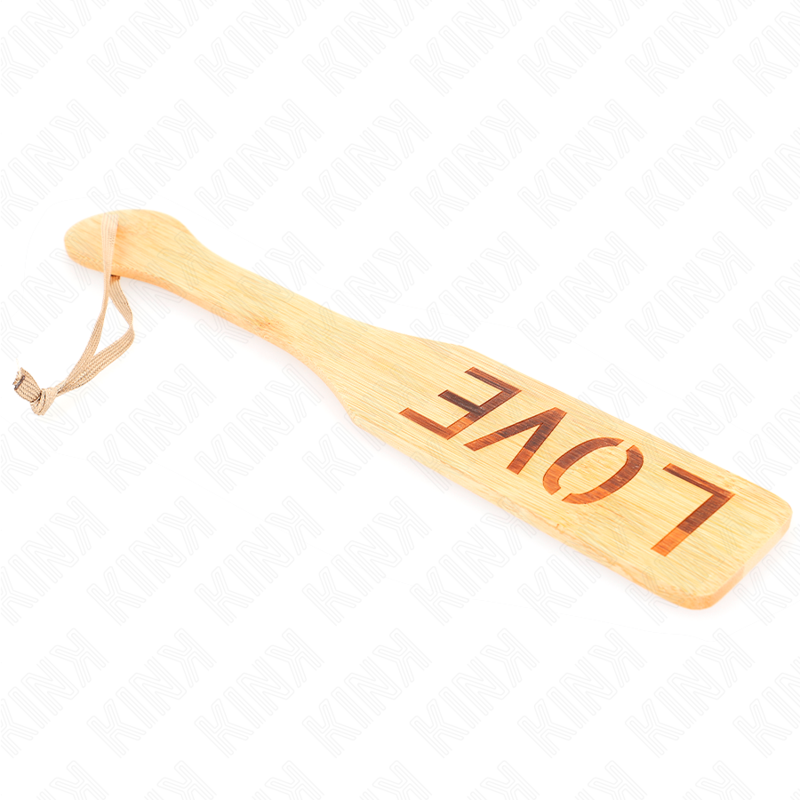 KINK - PALETA DE BAMBÚ PALABRA DE AMOR 32 X 5,5 CM