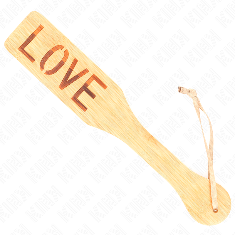 KINK - PALETA DE BAMBÚ PALABRA DE AMOR 32 X 5,5 CM