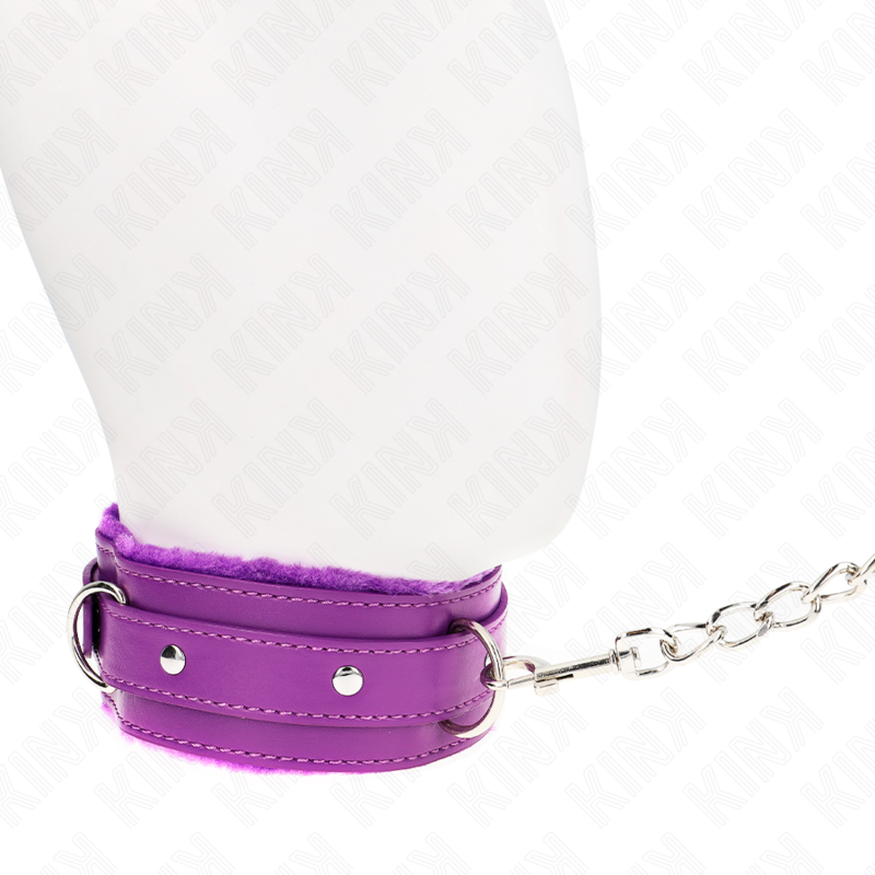 KINK - COLLAR CON CORREA 65 CM CON RESTRICCIONES MORADA 36-42 CM X 5,5 CM