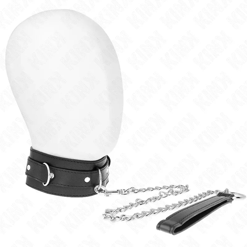 Kink – Collier avec Ceinture 65 cm avec Sangle Noir 54 X 4,5 cm