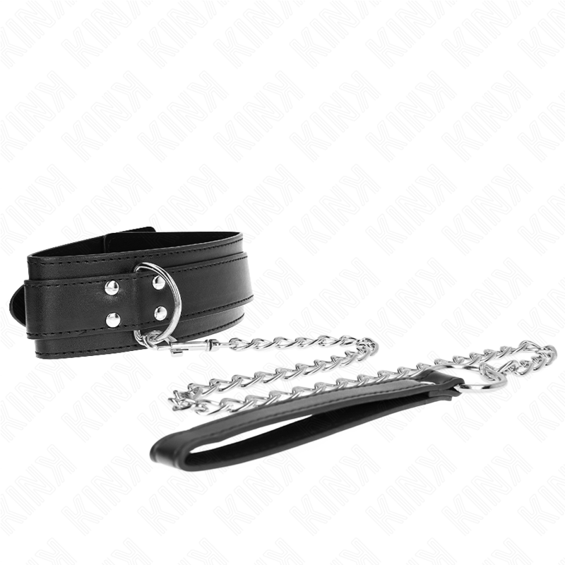 KINK - COLLIER AVEC BRACELET 65 CM BOUCLES ARGENT RÉGLABLES 33-46 CM X 5.5 CM
