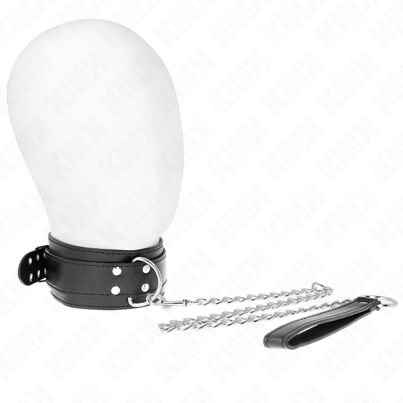 KINK - COLLIER AVEC BRACELET 65 CM BOUCLES ARGENT RÉGLABLES 33-46 CM X 5.5 CM