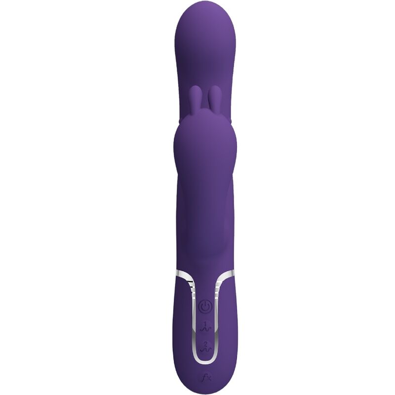 PRETTY LOVE - CAMMY TRIPLE 4-IN-1 MULTIFUNCTION VIBRATOR PURPLE