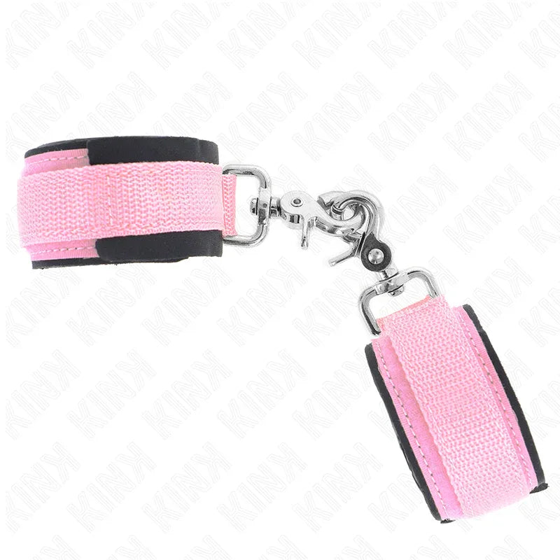 Kink – Appui Poignets Réglables en Néoprène Rose Réglable 22 34 cm