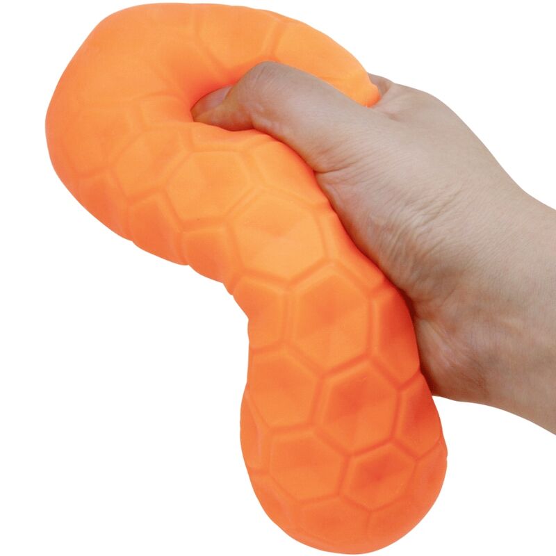 PRETTY LOVE - MASTURBADOR MASCULINO DE DOS BOLAS NARANJA
