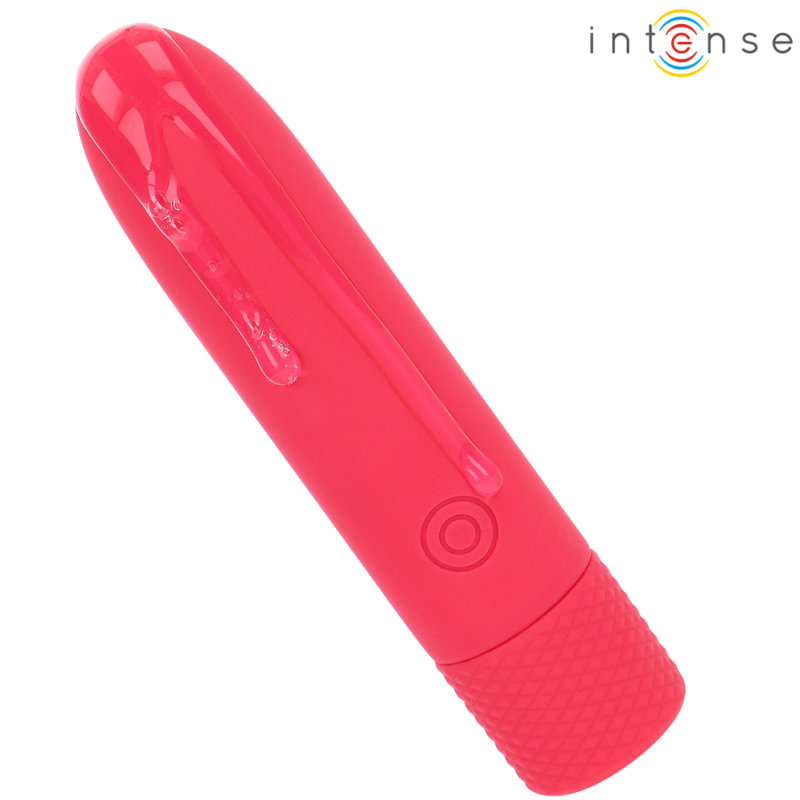 INTENSE - SYMONE BALA VIBRANTE RECARGABLE USB 8 VIBRACIONES ROJA 10 X 2.2 CM
