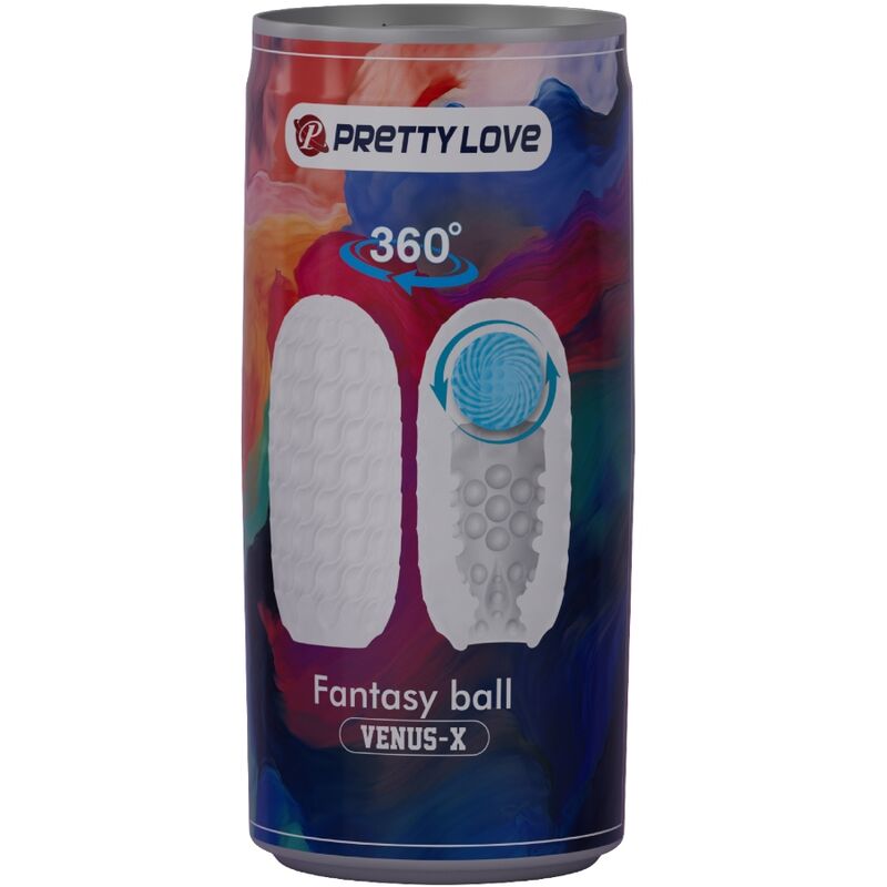 PRETTY LOVE - MASTURBADOR MASCULINO VENUS X MODELO 2 BLANCO