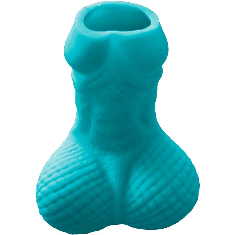 DIABLO PICANTE - COPA DE LICOR CON PENE AZUL