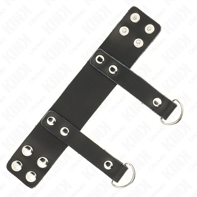 KINK - ANILLO PARA EL PENE CON ANILLOS EN FORMA DE D 18,5 X 3,3 CM