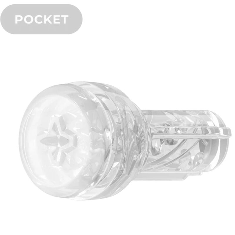 KIIROO - FEEL POCKET STROKER CRYSTAL PAIR KIIROO TRANSPARENT