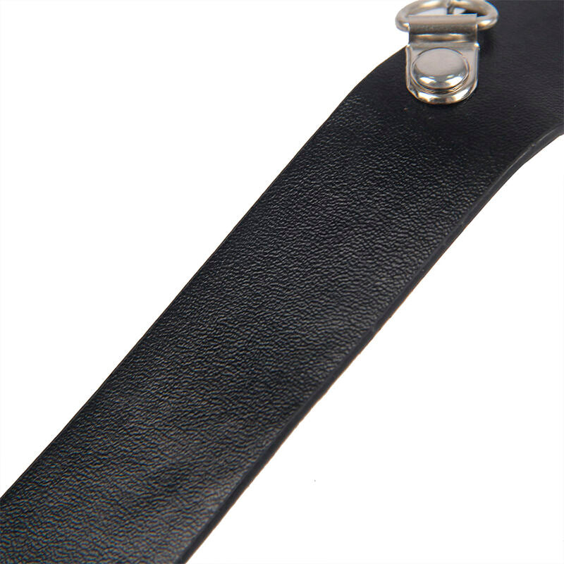 SUBBLIME - 953720 PINZAS PARA PEZONES DE CUERO BONDAGE NEGRO TALLA ÚNICA