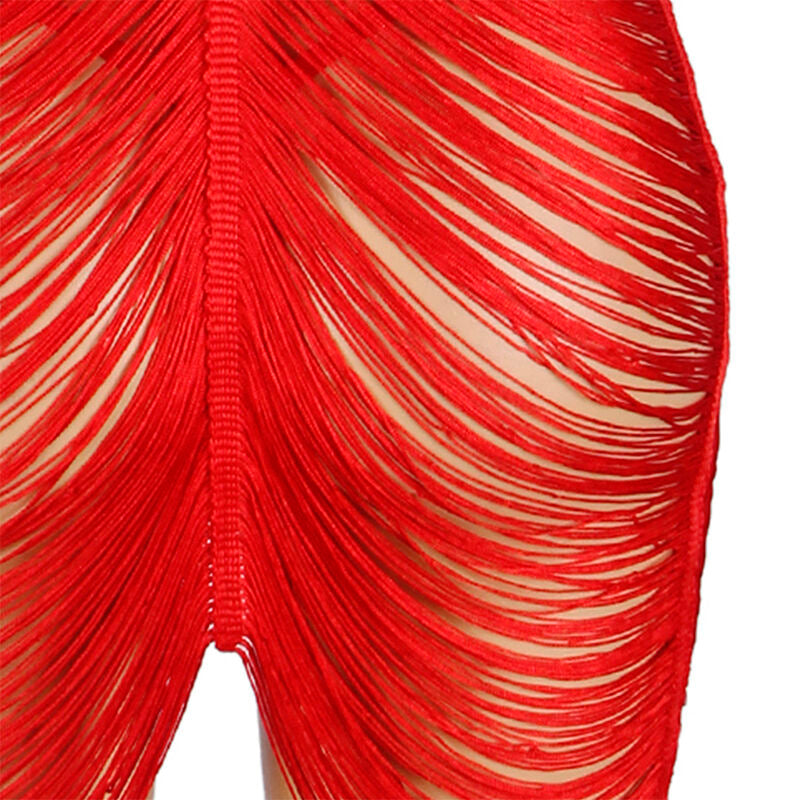 SUBBLIME - 954246 VESTIDO DE TIRANTES + TANGA ROJA S/M