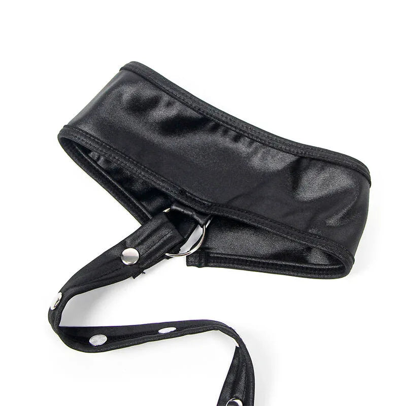 Subblime – 954406 Robe Bondage en Cuir Noir S / M