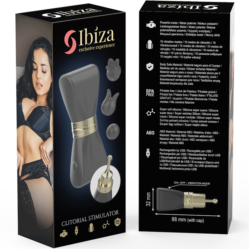 Stimulateur de clito 3 têtes bow – Ibiza