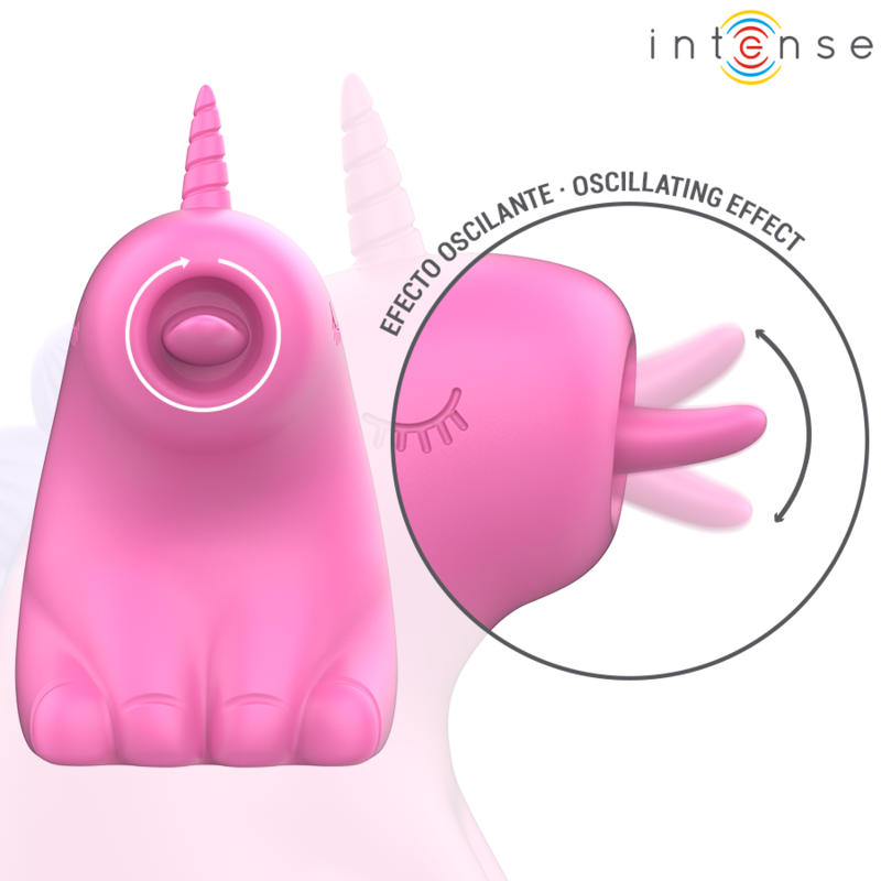 INTENSE - PINKIE STIMULATEUR LICORNE FUCHSIA