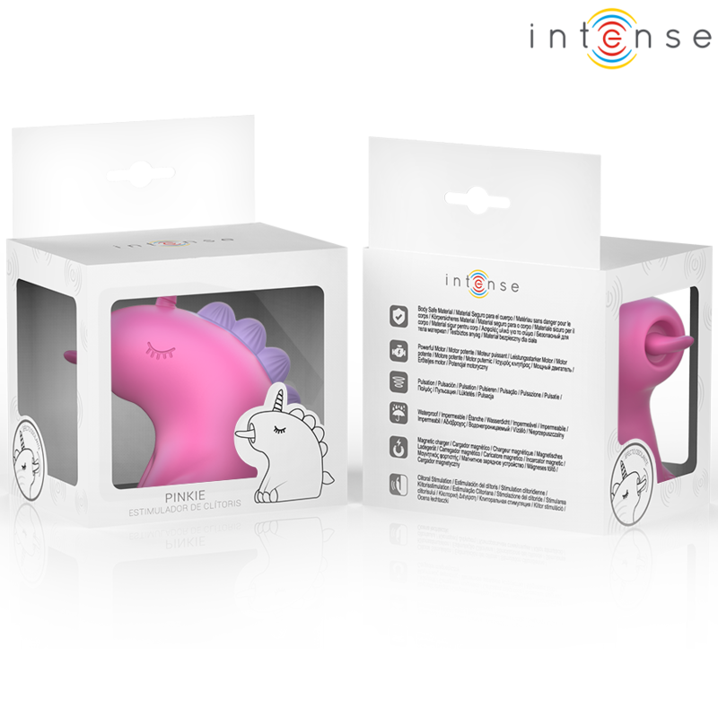 INTENSE - PINKIE STIMULATEUR LICORNE FUCHSIA