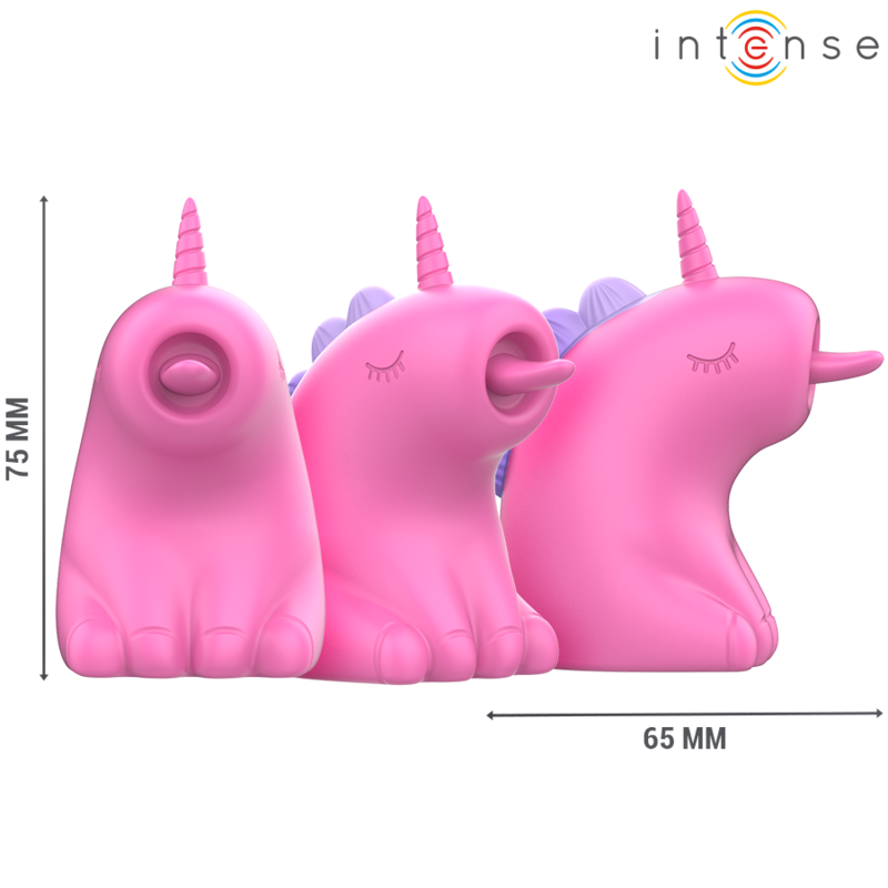 INTENSE - PINKIE STIMULATEUR LICORNE FUCHSIA