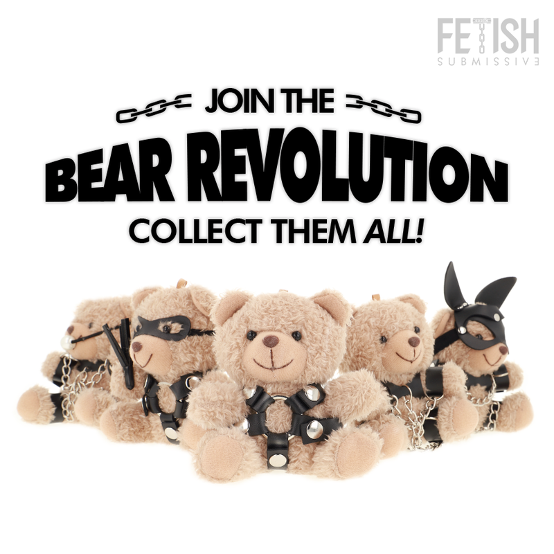SUMISO FETICHE - OSO DE PELUCHE BONGO MODELO BDSM 4