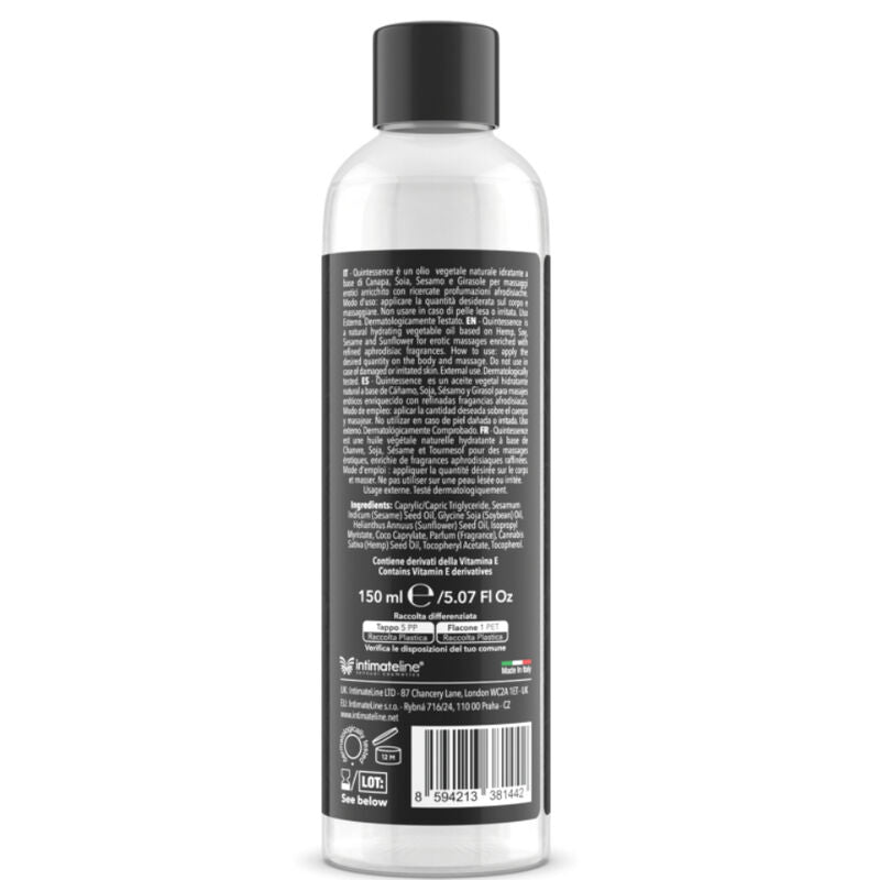 INTIMATELINE LUXURIA - ACEITE DE MASAJE NUBE DE AZÚCAR 150 ML