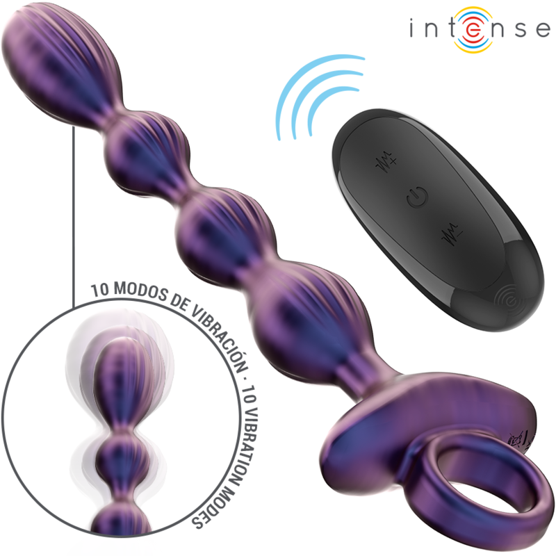 INTENSE - JACKIE PLUG ANAL VIBRANT MODÈLE 1 TÉLÉLÉCOMMANDE