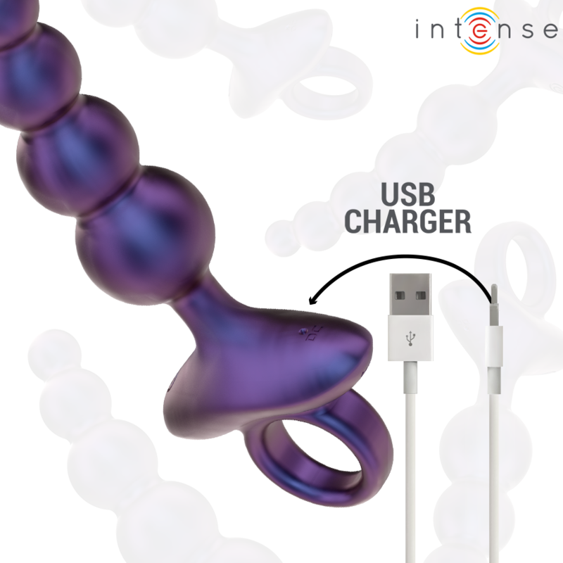 INTENSE - TITO PLUG ANAL VIBRANT MODÈLE 3 TÉLÉLÉCOMMANDE