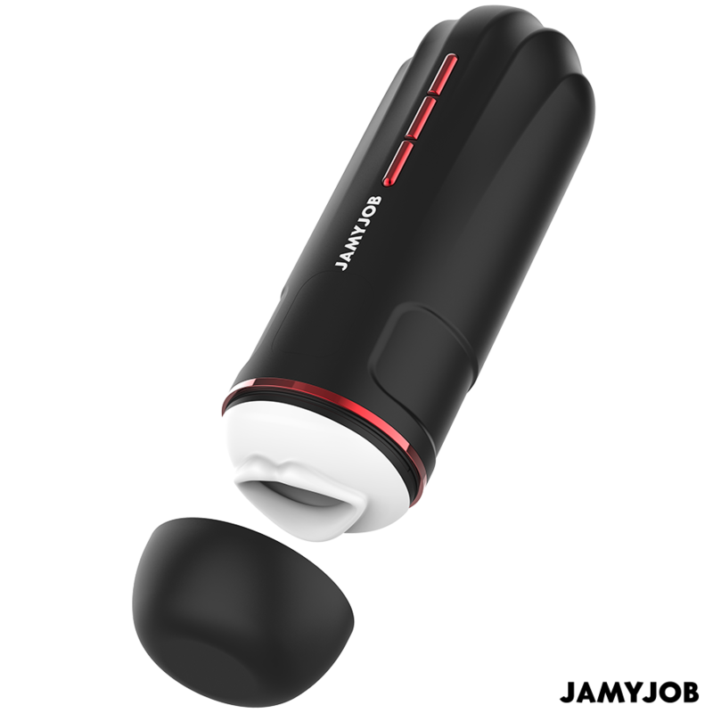 JAMYJOB - MASTURBATEUR BOUCHE AUTOMATIQUE MEGABITE 5 MODES D'ASPIRATION AND VIBRATION