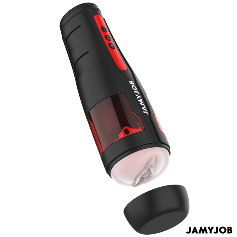 JAMYJOB - MASTURBADOR DE VAGINA CICLÓNICO AUTOMÁTICO 10 MODOS DE ROTACIÓN Y EMPUJE