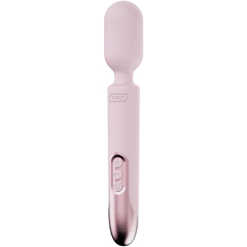 KIIROO - PROWAND VIBRATEUR WAND TÉLÉLÉCOMMANDE + APPLICATION GRATUITE ROSE