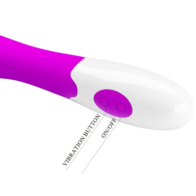 PRETTY LOVE - VIBRATEUR ELEMENTAL 30 VIBRATION MODES VIOLET