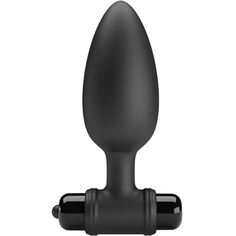PRETTY LOVE - VIBRA BUTT PLUG 2 ANAL PLUG 10 VIBRACIONES NEGRO