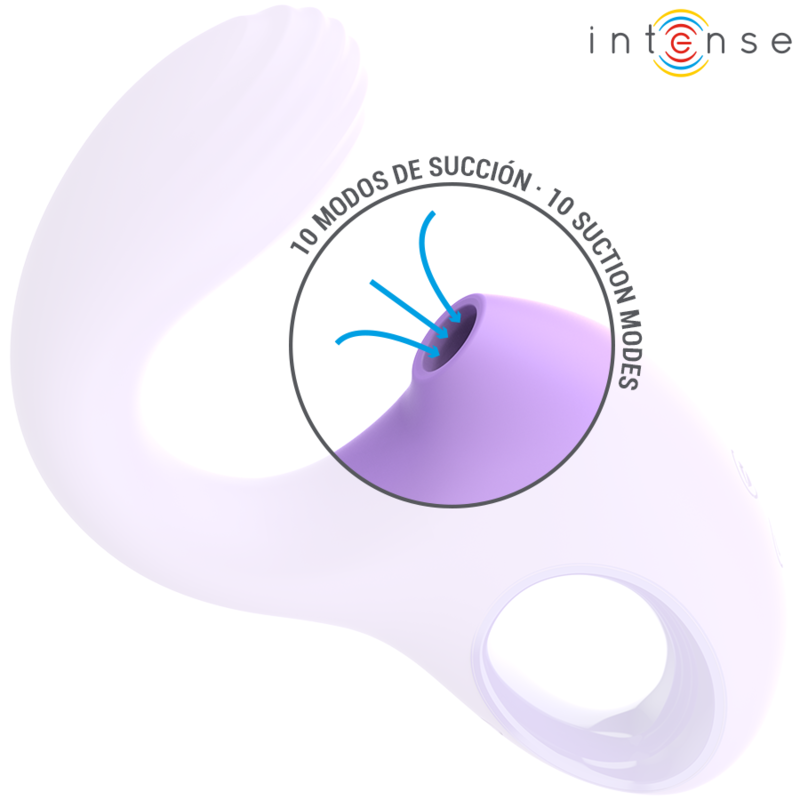 INTENSE - BAXTER VIBRATOR & STIMULATOR PURPLE