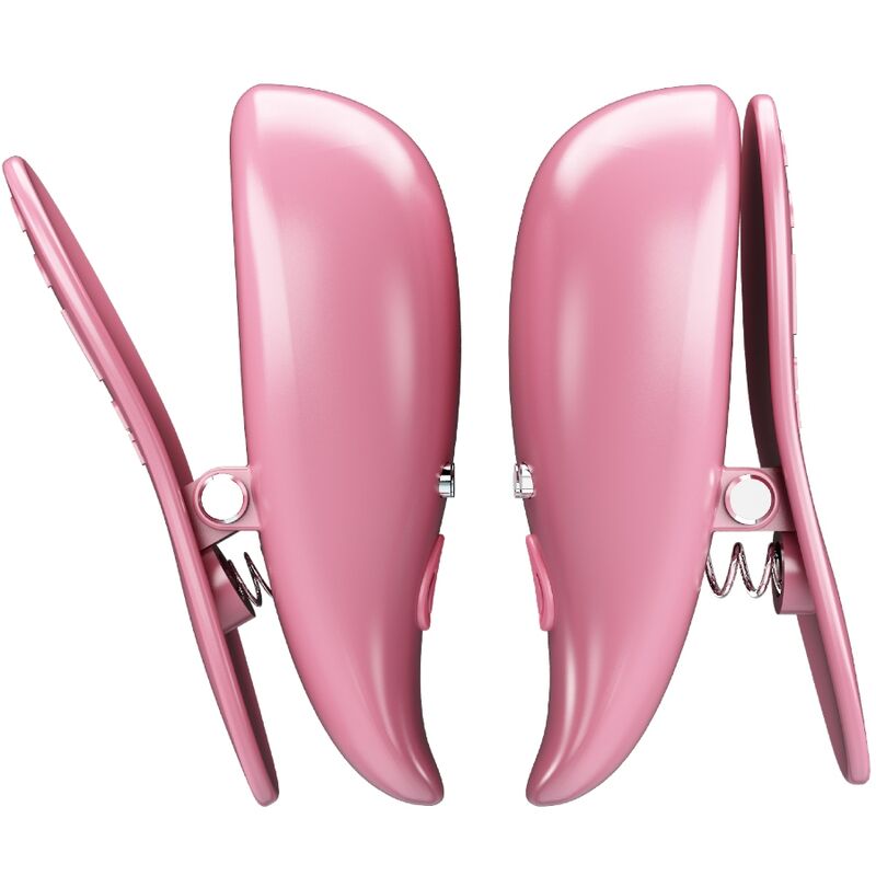 PRETTY LOVE - PINZAS PARA PEZONES CAILEY 10 VIBRACIONES CONTROL REMOTO ROSA