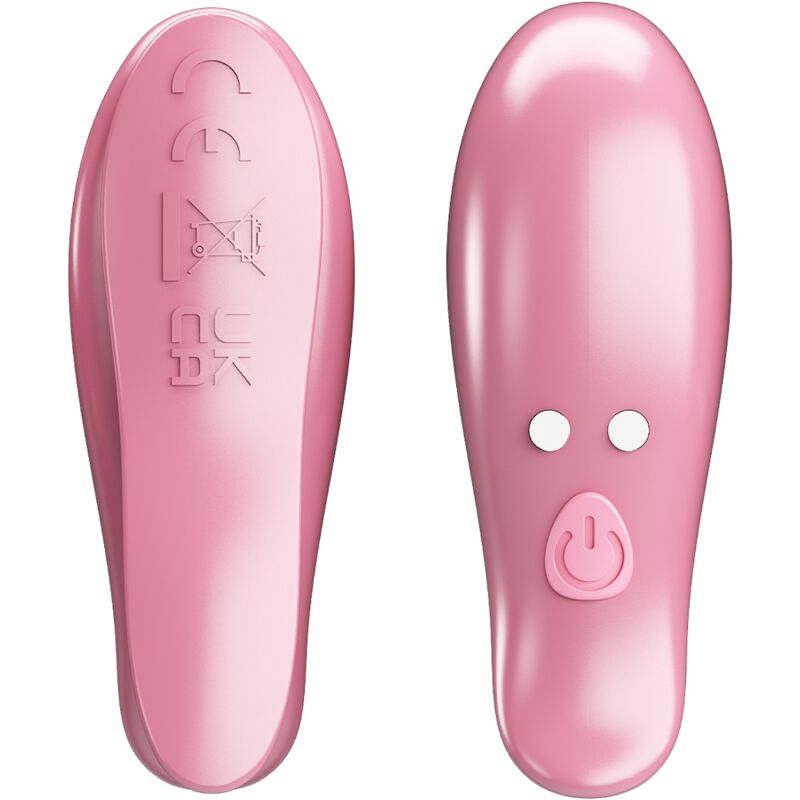 PRETTY LOVE - PINZAS PARA PEZONES CAILEY 10 VIBRACIONES CONTROL REMOTO ROSA