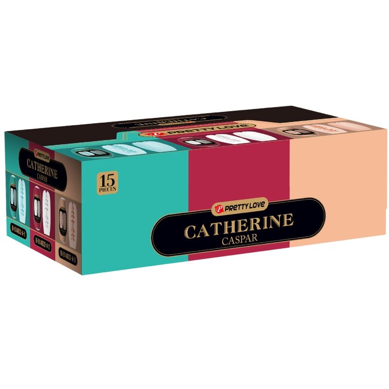 PRETTY LOVE - CASPAR PACK 15 MASCARILLAS PARA HOMBRE DIFERENTES